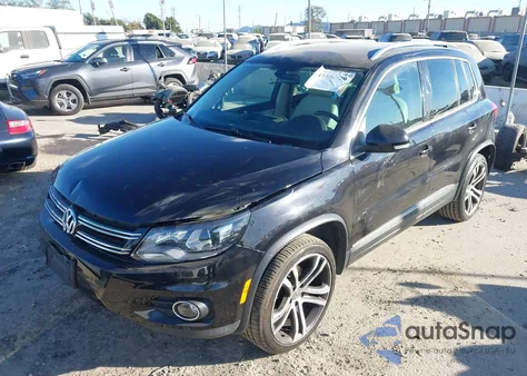 2017 Volkswagen Tiguan 2.0T Sel from USA, damaged, VIN WVGVV7AX7HK031401